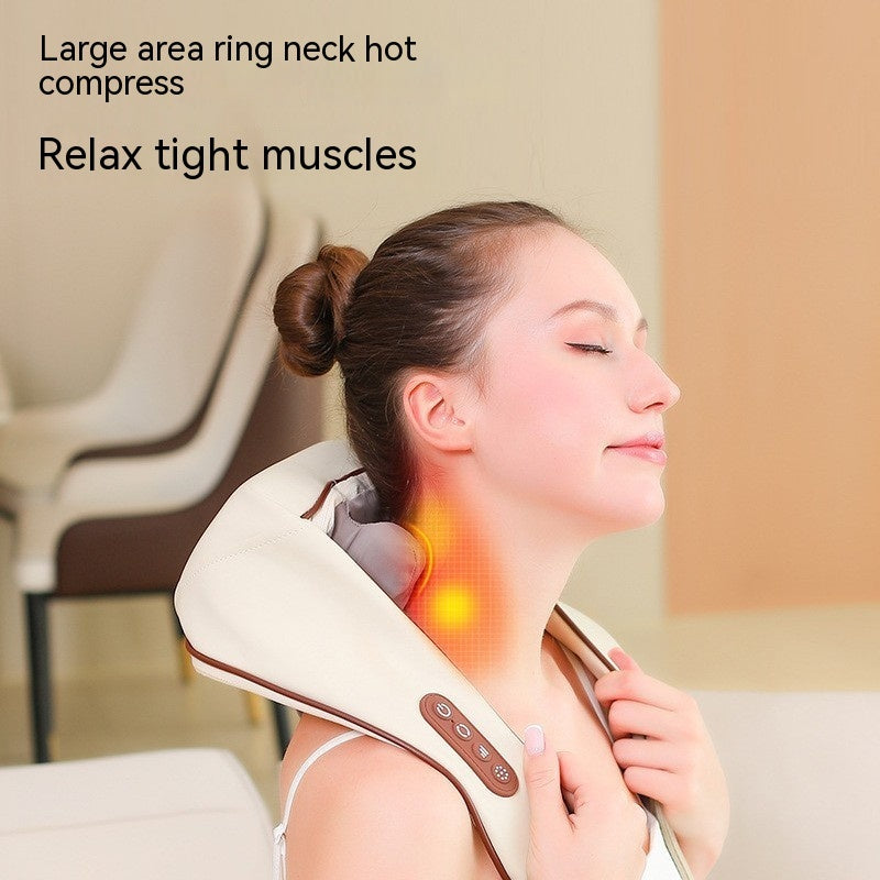 Neck & Shoulder Deep Relief Massager with Heat.