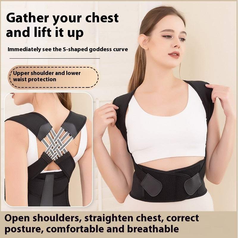 AlignProkit Breathable Back Posture Corrector.