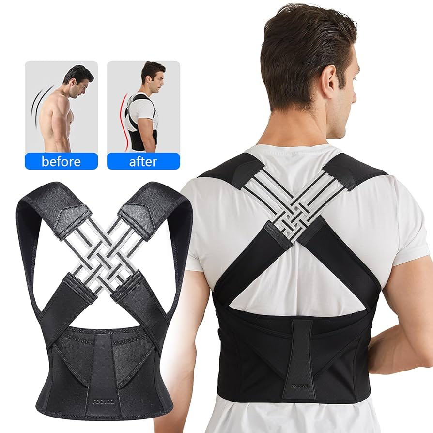 AlignProkit Breathable Back Posture Corrector.
