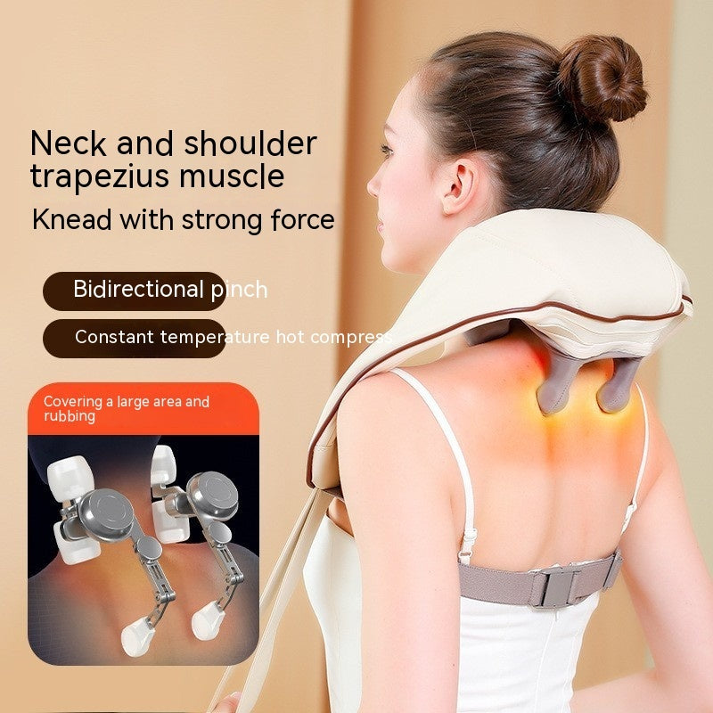 Neck & Shoulder Deep Relief Massager with Heat.
